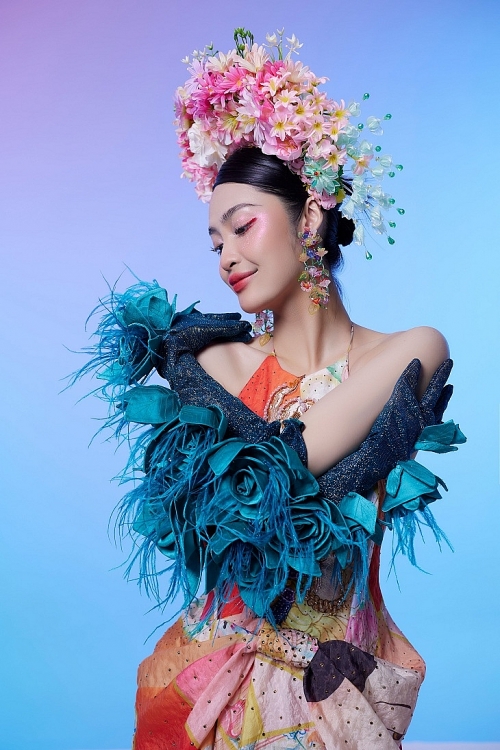 Hoa hậu Nông Thúy Hằng kể 'Truyện Kiều' bằng ngôn ngữ thời trang