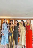 Hoa hậu Mai Phương gây ấn tượng với khả năng ngoại giao khi kết bạn với hầu hết các đại diện 'Miss World'