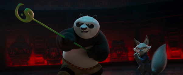 'Kung Fu Panda 4': Gấu trúc Po đụng độ loạt kẻ thù cũ, ăn chay thiền định cũng không yên