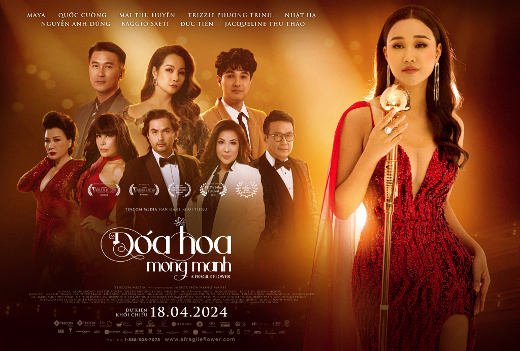 'Đóa hoa mong manh' tung trailer kịch tính, hé lộ nhiều góc khuất hậu trường phận đời người nghệ sĩ