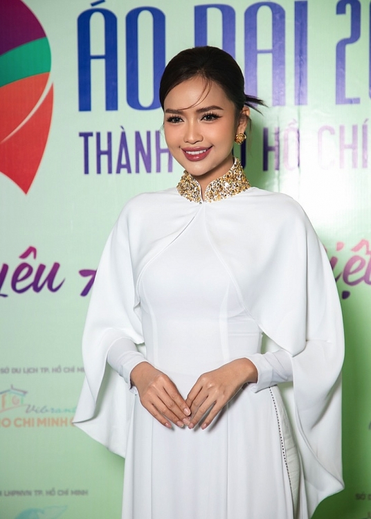 Hoa hậu Ngọc Châu giữ vai trò Đại sứ 'Lễ hội áo dài Thành phố Hồ Chí Minh' lần thứ 10