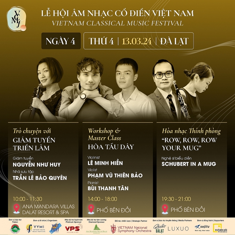 Lễ hội Âm nhạc cổ điển Việt Nam – VCMF 2024 tại Đà Lạt