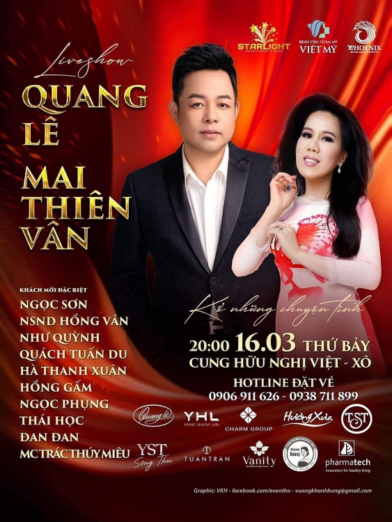 Quang Lê chi tiền tỷ làm liveshow tại Hà Nội