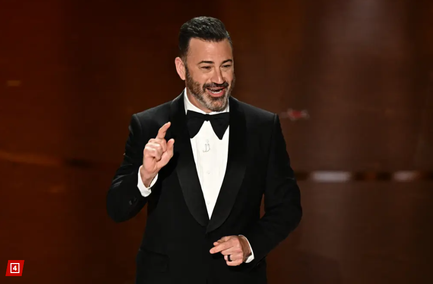 Robert Downey Jr. thờ ơ trước trò đùa của Jimmy Kimmel trong lễ trao giải Oscar