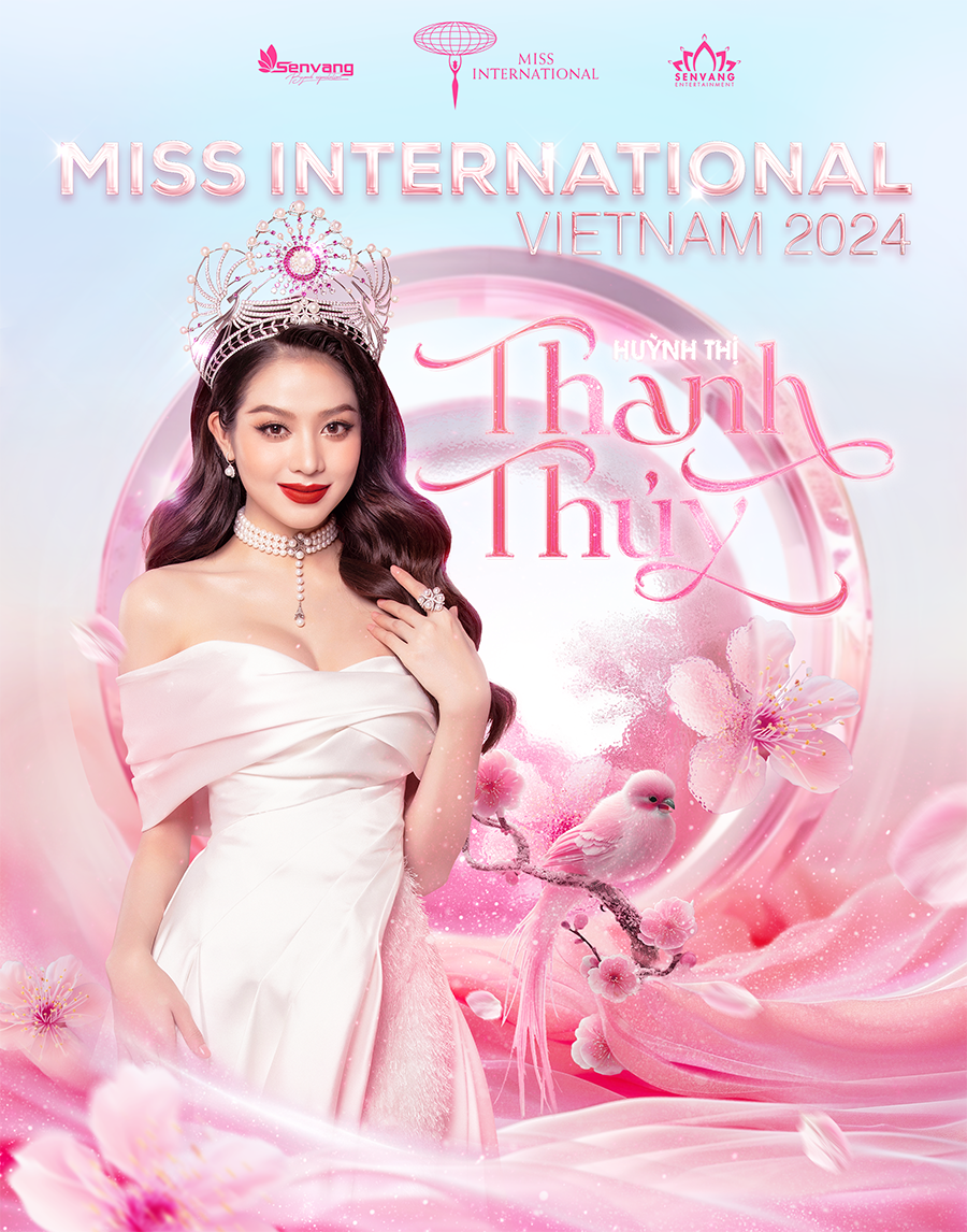 Hoa hậu Huỳnh Thị Thanh Thủy dự thi 'Miss International 2024'