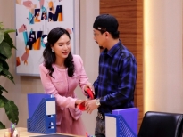 MC Phương Uyên khớp khi đóng phim cùng Hứa Minh Đạt trong 'Văn phòng hôn nhân'