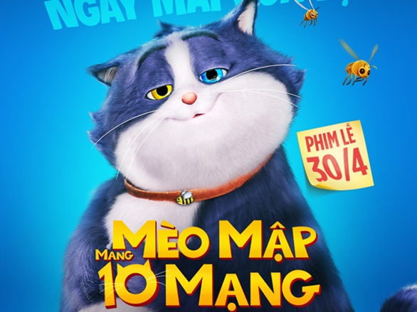 Siêu phẩm hoạt hình 'Mèo mập mang 10 mạng' tung trailer hấp dẫn, hứa hẹn 'banh rạp' vào dịp lễ 30/4