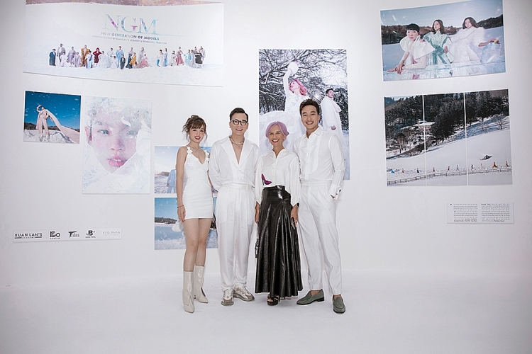 Lâm Thanh Nhã gây ấn tượng trong dự án thời trang của siêu mẫu Xuân Lan