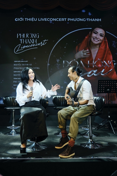 Phương Thanh tái ngộ Siu Black khi thực hiện concert 'Đóa hồng gai'
