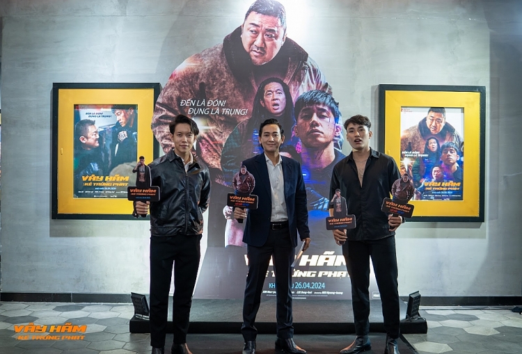 Vượt 'Quật mộ trùng ma', 'Vây hãm: Kẻ trừng phạt' trở thành phim có số vé đặt trước cao nhất tại Hàn Quốc năm 2024