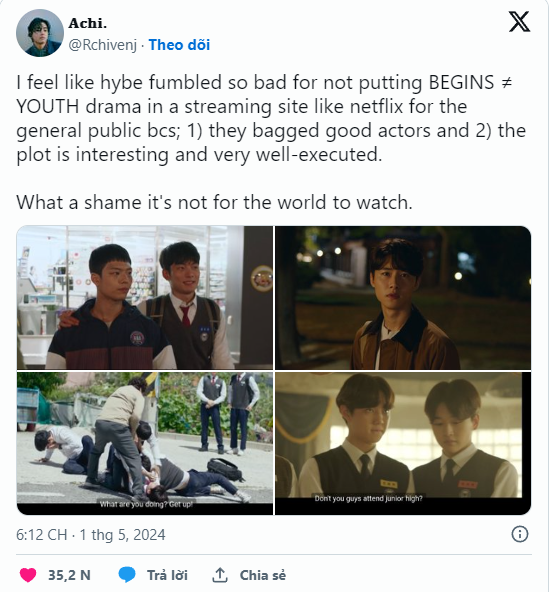 Khán giả thất vọng với phim Hàn lấy cảm hứng từ BTS