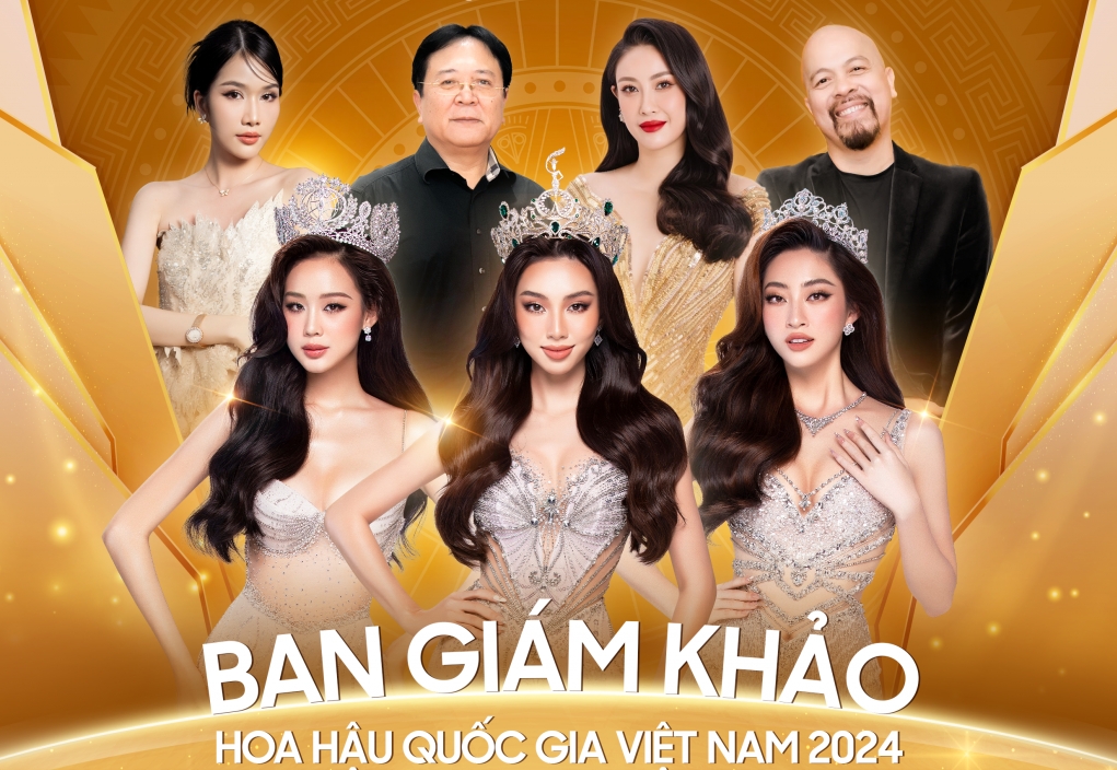 Giám khảo 'Hoa hậu quốc gia Việt Nam 2024' quy tụ dàn nghệ sĩ gạo cội