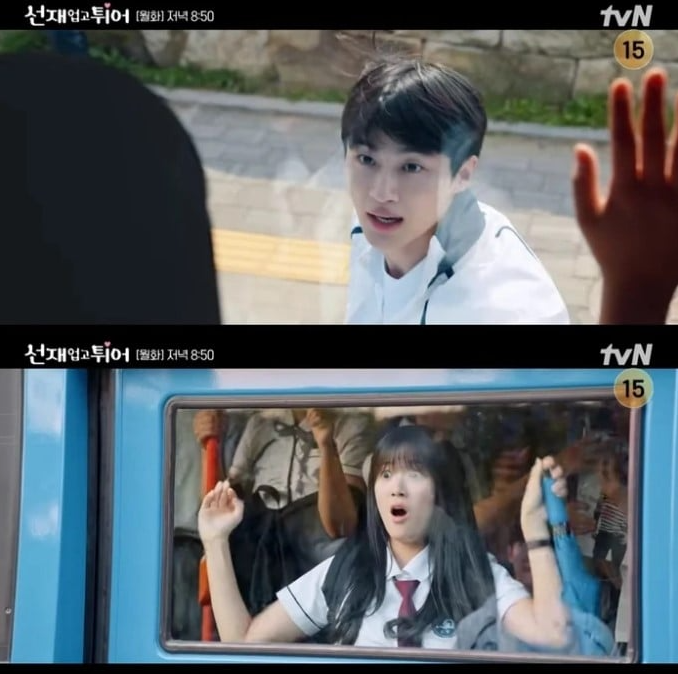 Những chi tiết được cài cắm trong 'Cõng anh mà chạy': Xe buýt số 34, đồng hồ của Sun Jae...