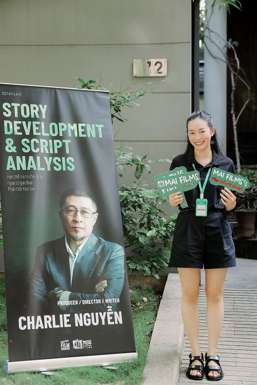 Thực hiện chuỗi workshop về điện ảnh, Mai Thanh Hà mời đạo diễn Charlie Nguyễn chia sẻ về kịch bản trong phim Việt