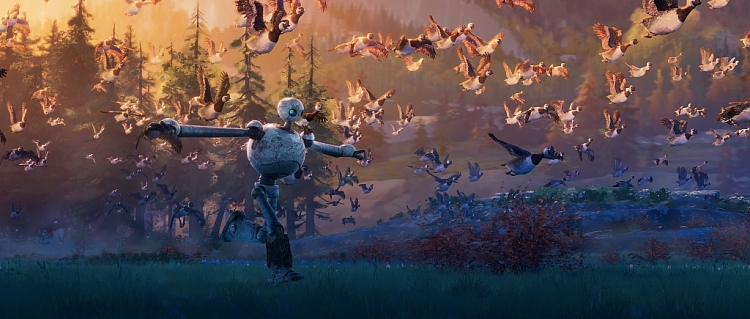 'Robot hoang dã' - Bom tấn hoạt hình tháng 10 nhà DreamWorks nhá hàng trailer mới đầy cảm xúc