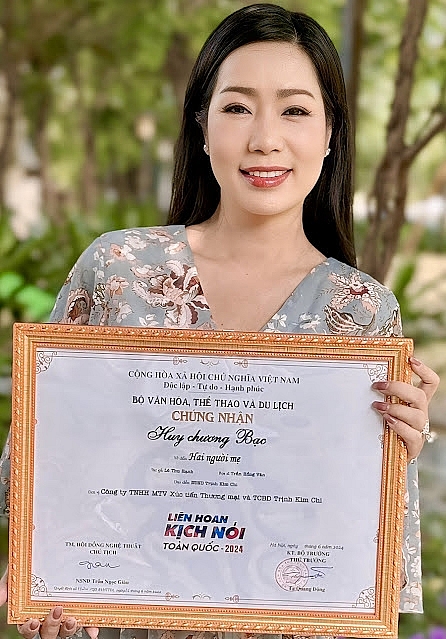 'Hai người mẹ' của NSND Trịnh Kim Chi thắng lớn tại Liên hoan Sân khấu Kịch nói toàn quốc 2024