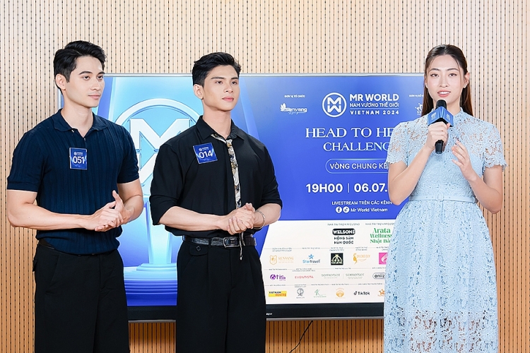 Chiến thắng phần thi Head to Head Challenge, Nguyễn Hồng Hà xuất sắc vào Top 20 của 'Mr World Vietnam 2024'