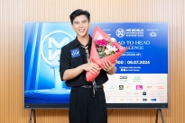 Chiến thắng phần thi Head to Head Challenge, Nguyễn Hồng Hà xuất sắc vào Top 20 của 'Mr World Vietnam 2024'