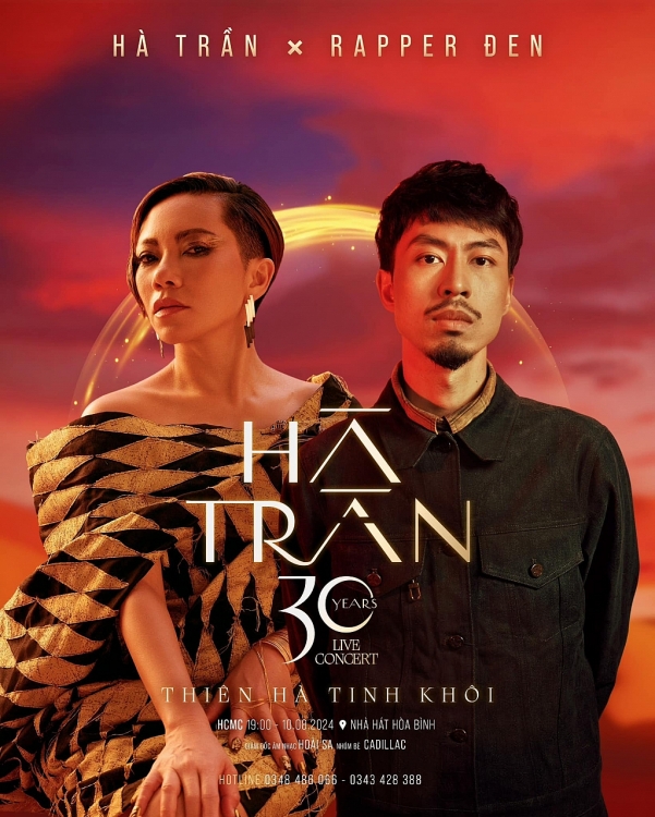 Hà Trần xác nhận Đen Vâu là khách mời đặc biệt tại Live concert 'Thiên Hà tinh khôi'