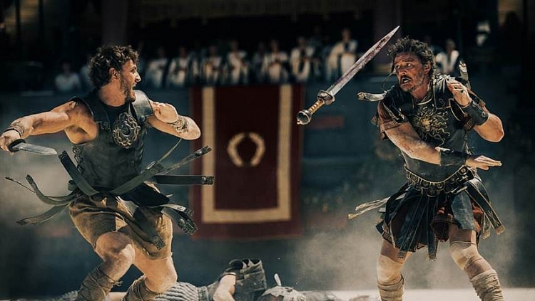 Huyền thoại 'Võ sĩ giác đấu' phần II trở lại đấu trường La Mã sau hơn hai thập kỷ