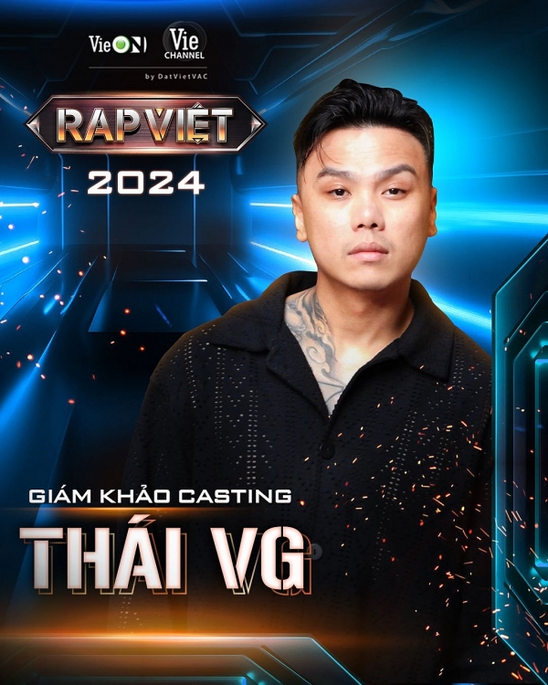 Bộ 4 giám khảo casting 'Rap Việt 2024' chính thức lộ diện: Thái VG - Suboi - JustaTee - Karik