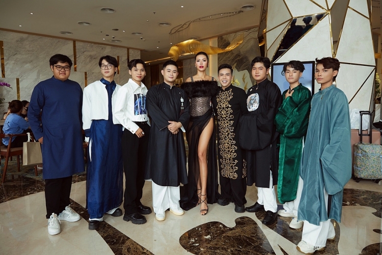 NTK Minh Châu nỗ lực giúp các bạn trẻ giữ lửa nghề ở 'Miss Grand Vietnam 2024'
