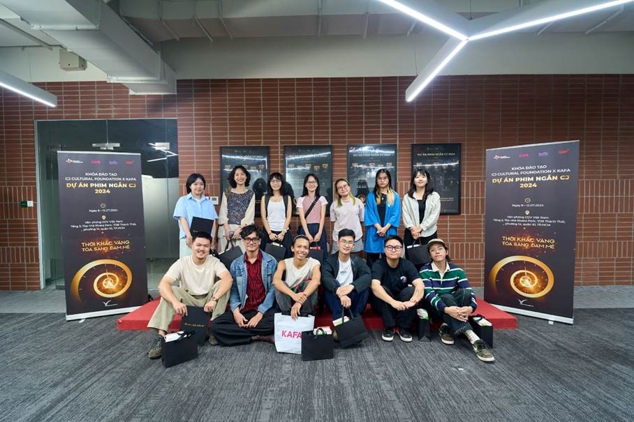 Khóa đào tạo CJ Cultural Foundation x KAFA: Cơ hội cho các đạo diễn trẻ phát triển toàn diện thuộc Top 5 của 'Dự án phim ngắn CJ 2024'