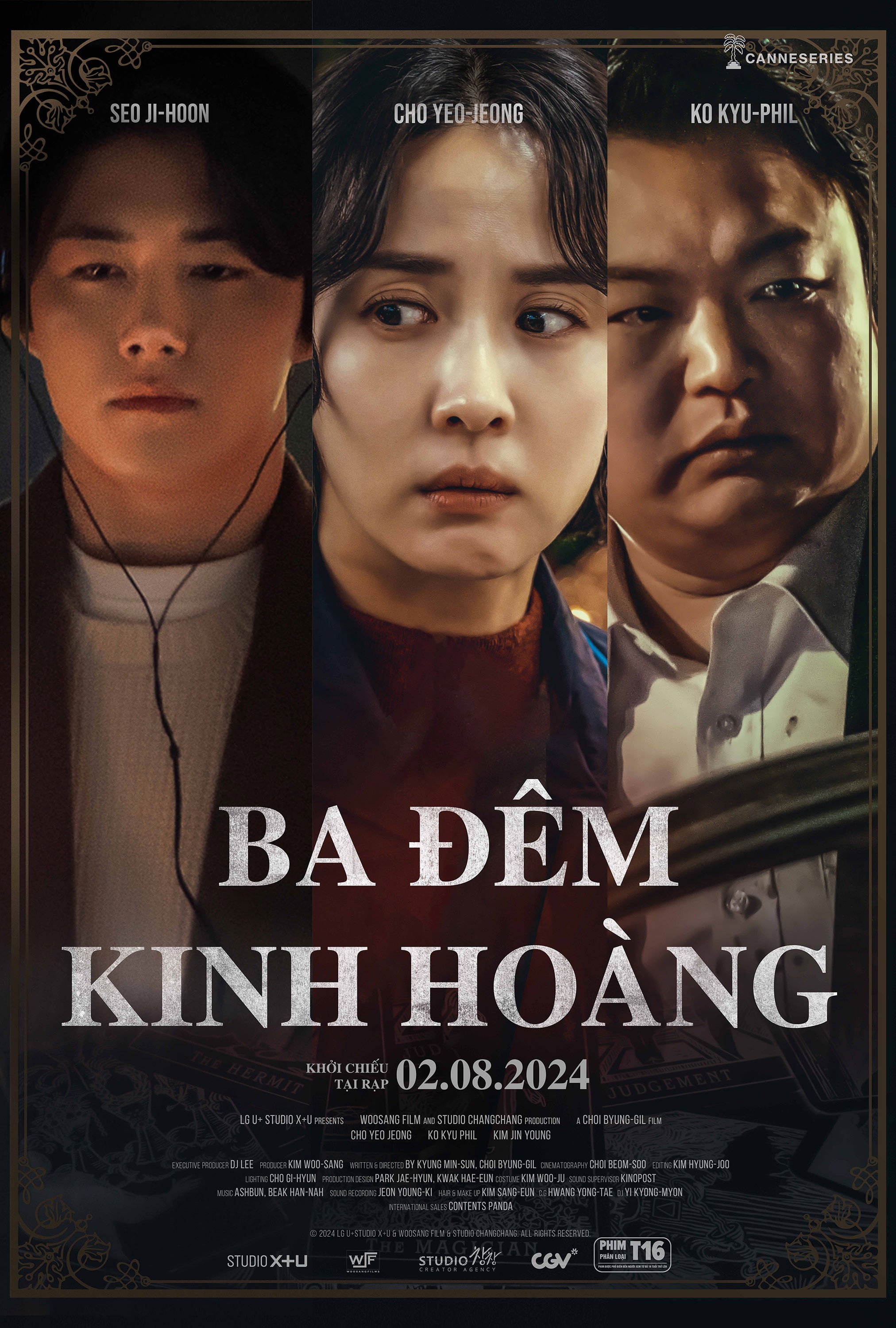 Phim kinh dị Hàn Quốc tranh giải tại Canneseries 2024 ra rạp Việt Nam với tựa Việt 'Ba đêm kinh hoàng'
