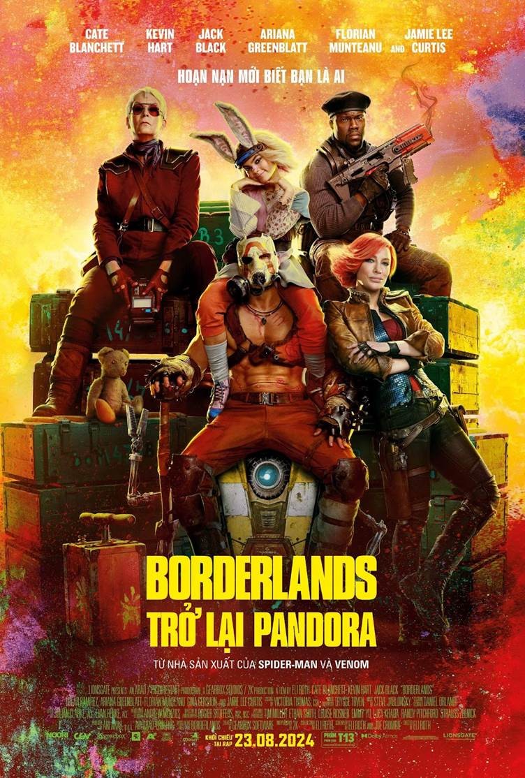 Dàn sao Hollywood khủng tề tựu trong bom tấn chuyển thể từ tựa game đình đám 'Borderlands'