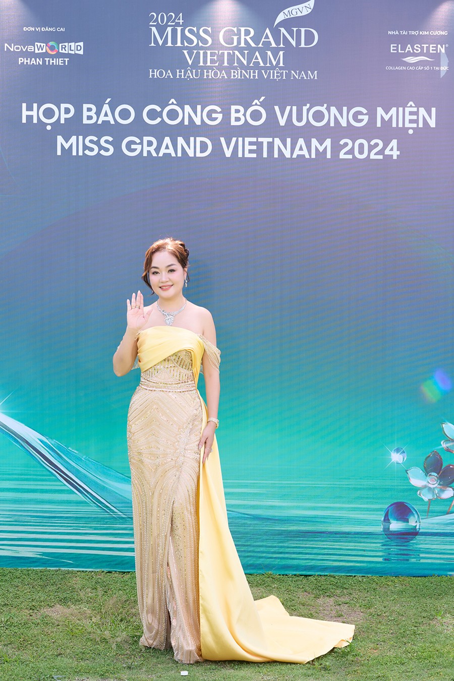 'Miss Grand Vietnam 2024' công bố vương miện từ vàng 24K, hơn 1.000 viên đá kim vương và ngọc lục bảo