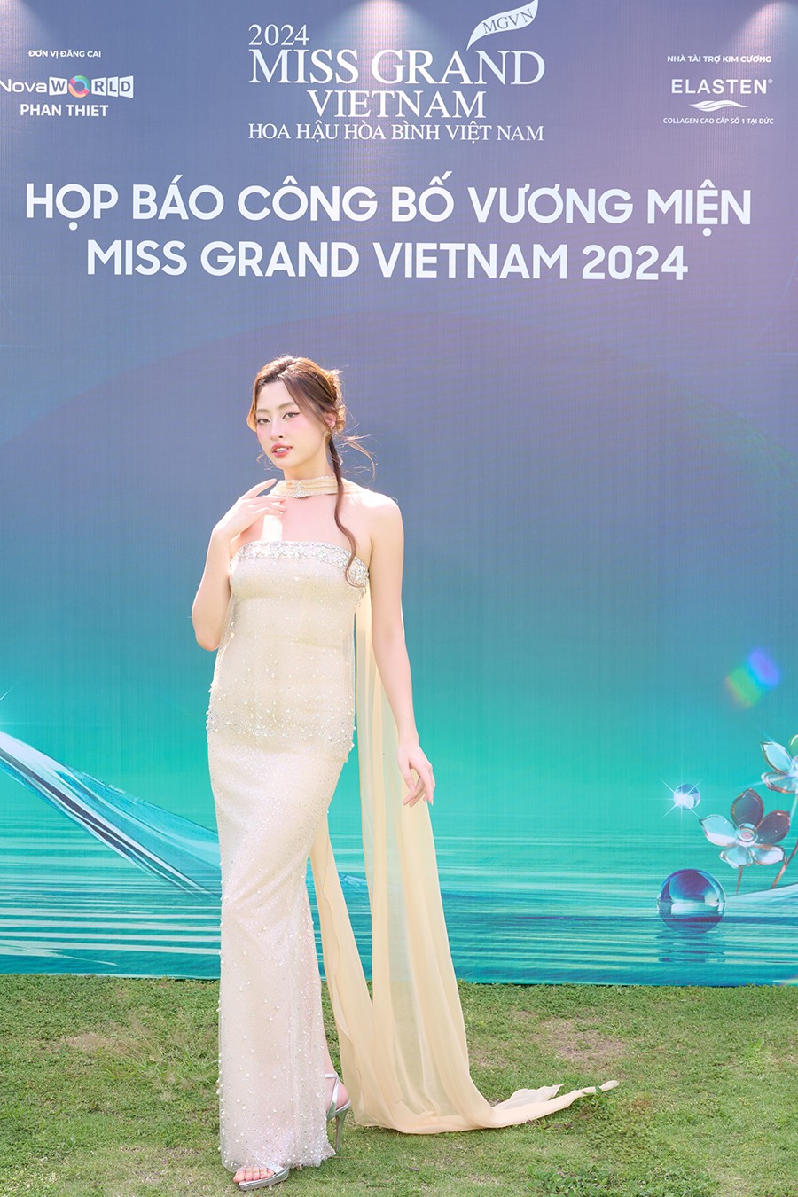 'Miss Grand Vietnam 2024' công bố vương miện từ vàng 24K, hơn 1.000 viên đá kim vương và ngọc lục bảo