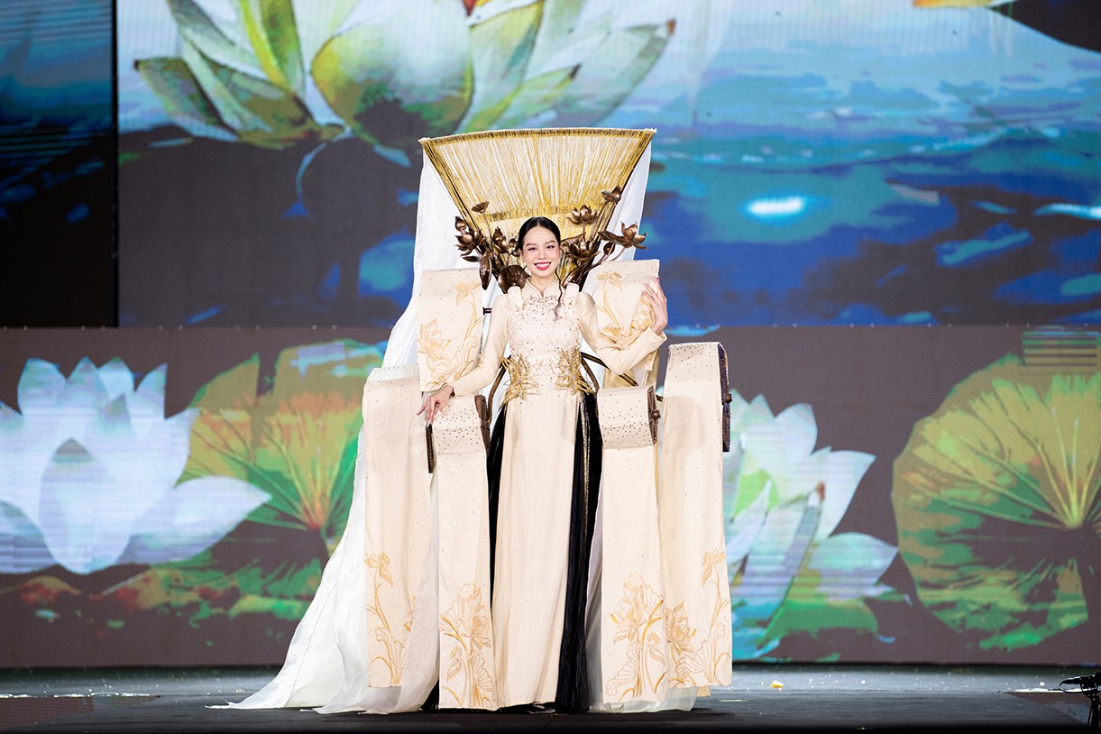 Không gian văn hóa tại National Costume 'Miss Grand Vietnam 2024'