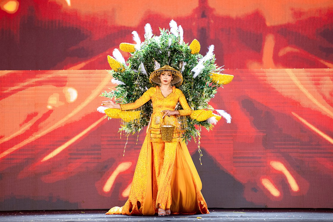 Không gian văn hóa tại National Costume 'Miss Grand Vietnam 2024'