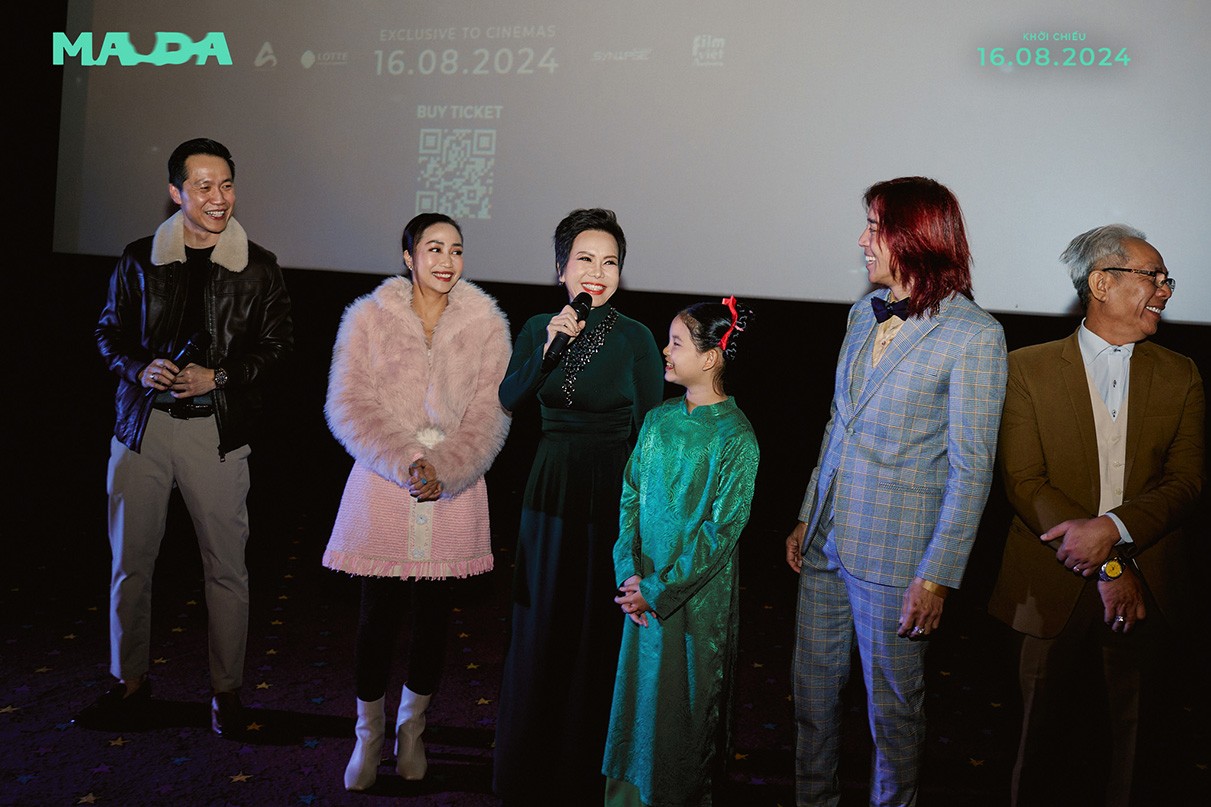 Ninh Dương Lan Ngọc, Ốc Thanh Vân xuất hiện trong buổi chiếu phim 'Ma Da' tại Úc