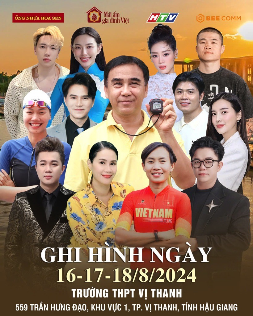 MC Quyền Linh, Hoa hậu Khánh Vân, Hoa hậu Thùy Tiên cùng nhiều nghệ sĩ tham gia 'Mái ấm gia đình Việt' tại Hậu Giang