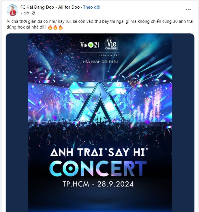 'Anh trai 'Say Hi' Concert 2024' hứa hẹn những màn 'quậy bung nóc'