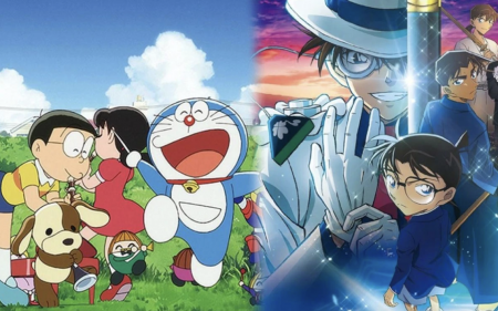 'Conan Movie 27: Ngôi sao 5 cánh 1 triệu đô' cán mốc 100 tỷ, liệu có vượt mặt 'Doraemon'?