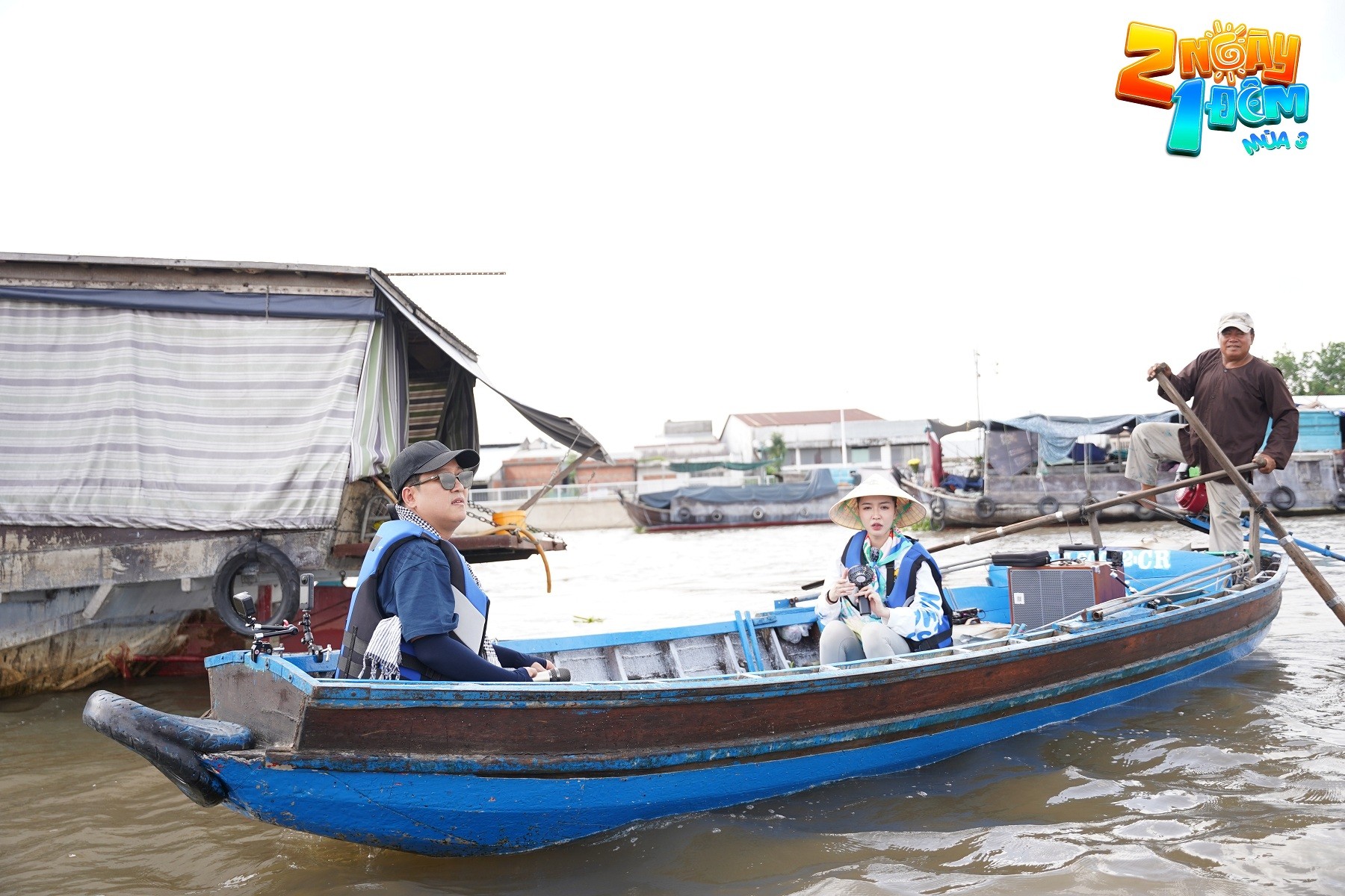 '2 ngày 1 đêm': Bích Phương - Negav tranh giải 'Thanh lịch Tây Đô' tại Cần Thơ