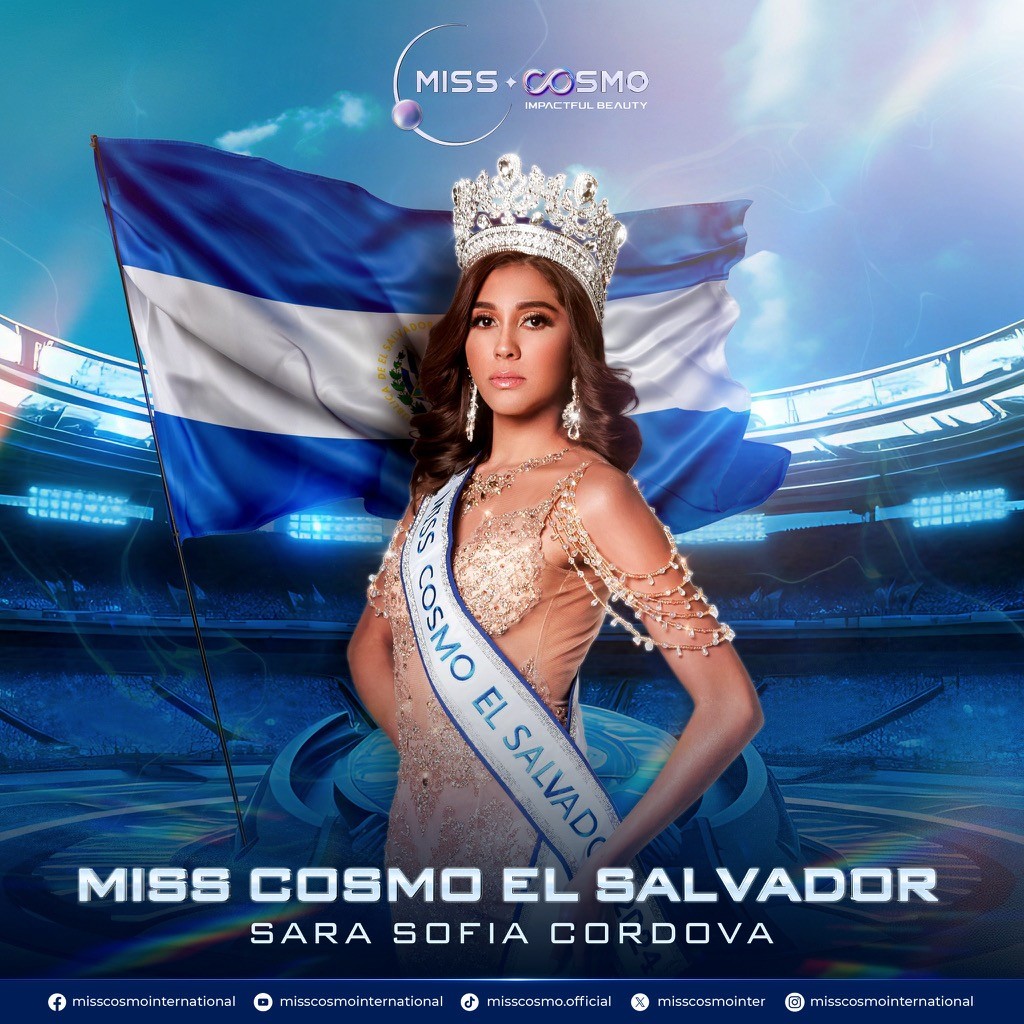 Miss Cosmo El Salvador 2024 - Sara Sofia Cordova