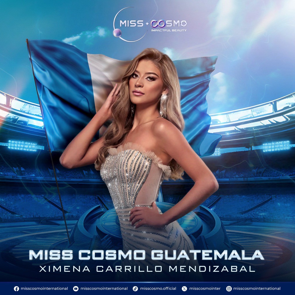 Miss Cosmo Guatemala 2024 - Ximena Carrillo Mendizabal