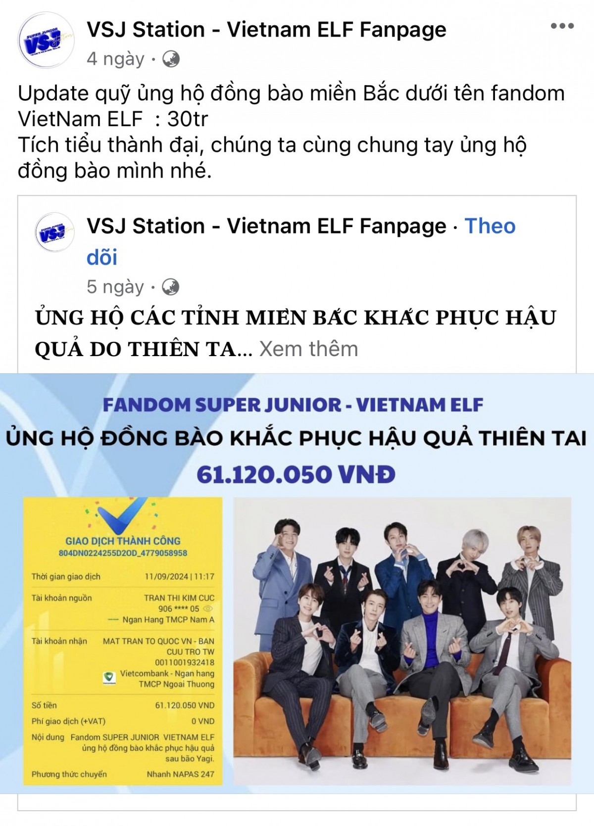 Những fandom nghệ sĩ, fandom chân thành giữa 'cơn bão' sao kê ủng hộ từ thiện