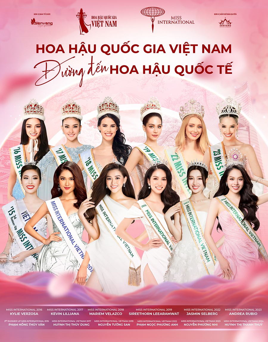 Tân 'Hoa hậu quốc gia Việt Nam 2024' đại diện nước nhà dự thi 'Miss International 2025'