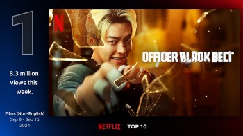 'Sĩ quan đai đen' của Kim Woo Bin 'khủng bố' Netflix