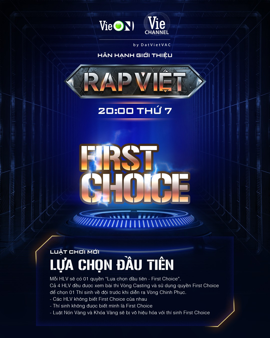 Trận chiến tranh giành thí sinh rực lửa hơn bao giờ hết với luật chơi mới tại 'Rap Việt 2024'