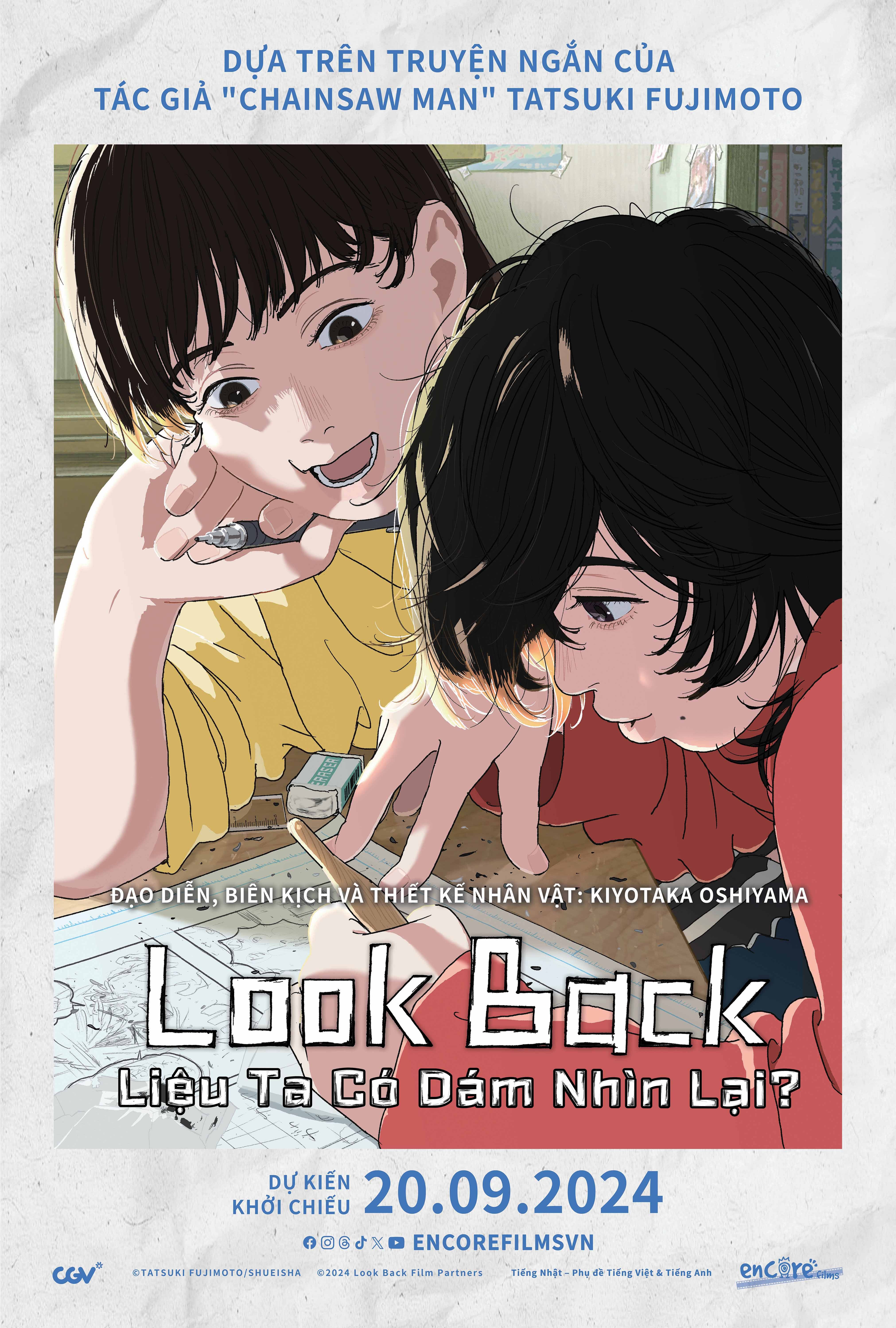 Những bí ẩn thú vị trong siêu phẩm Anime đứng đầu phòng vé Nhật Bản 'Look Back'