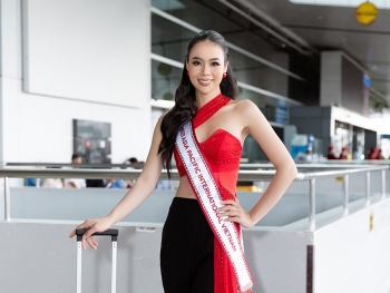 Á hậu Phạm Thị Ánh Vương lên đường sang Philippines tham gia 'Miss Asia Pacific International 2024'