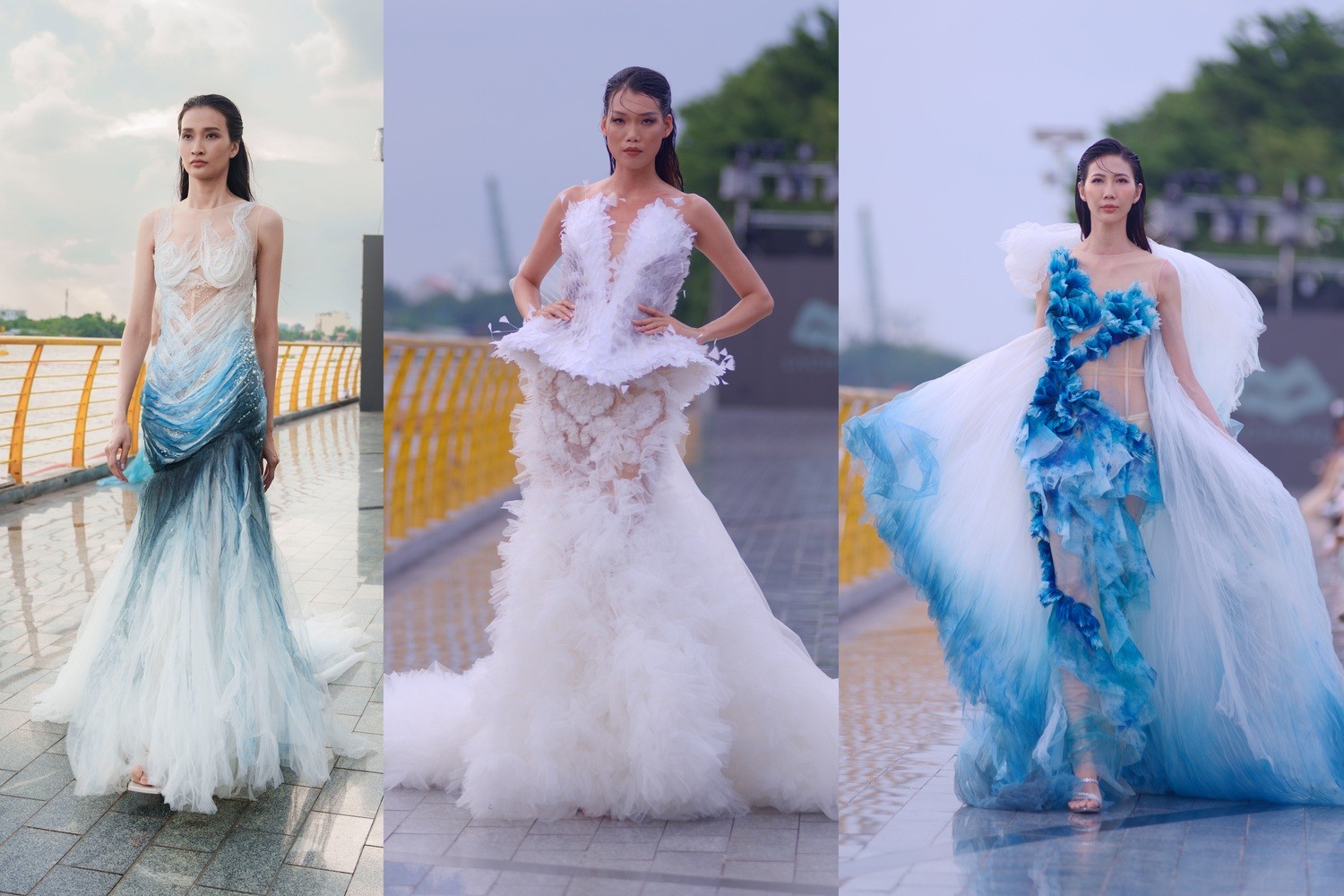 Dấu ấn BST 'Vague' tại 'Vietnam International Sea Fashion Festival'