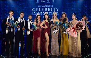 Chủ đề 'Zero Hate – Zero Waste' gây ấn tượng tại chung kết 'Miss & Mister Celebrity 2024'