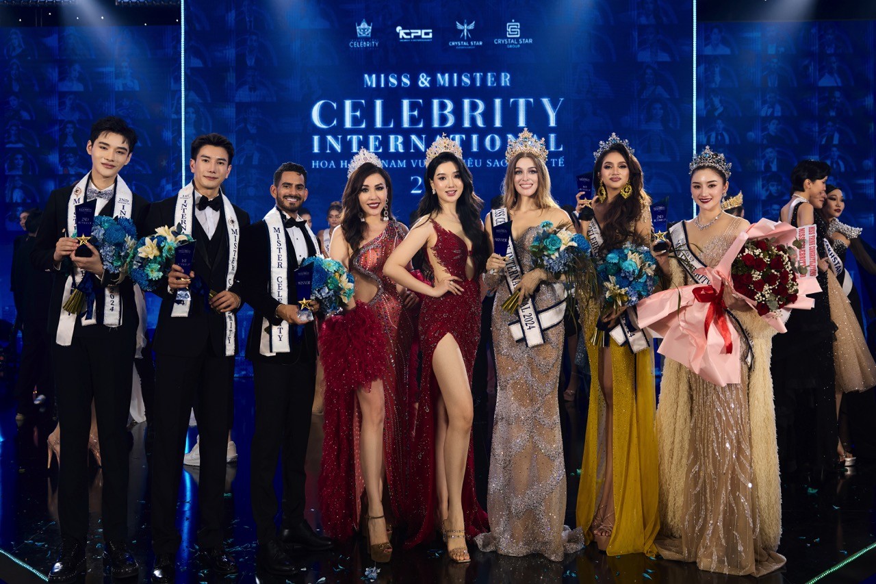 Chủ đề 'Zero Hate – Zero Waste' gây ấn tượng tại chung kết 'Miss & Mister Celebrity 2024'