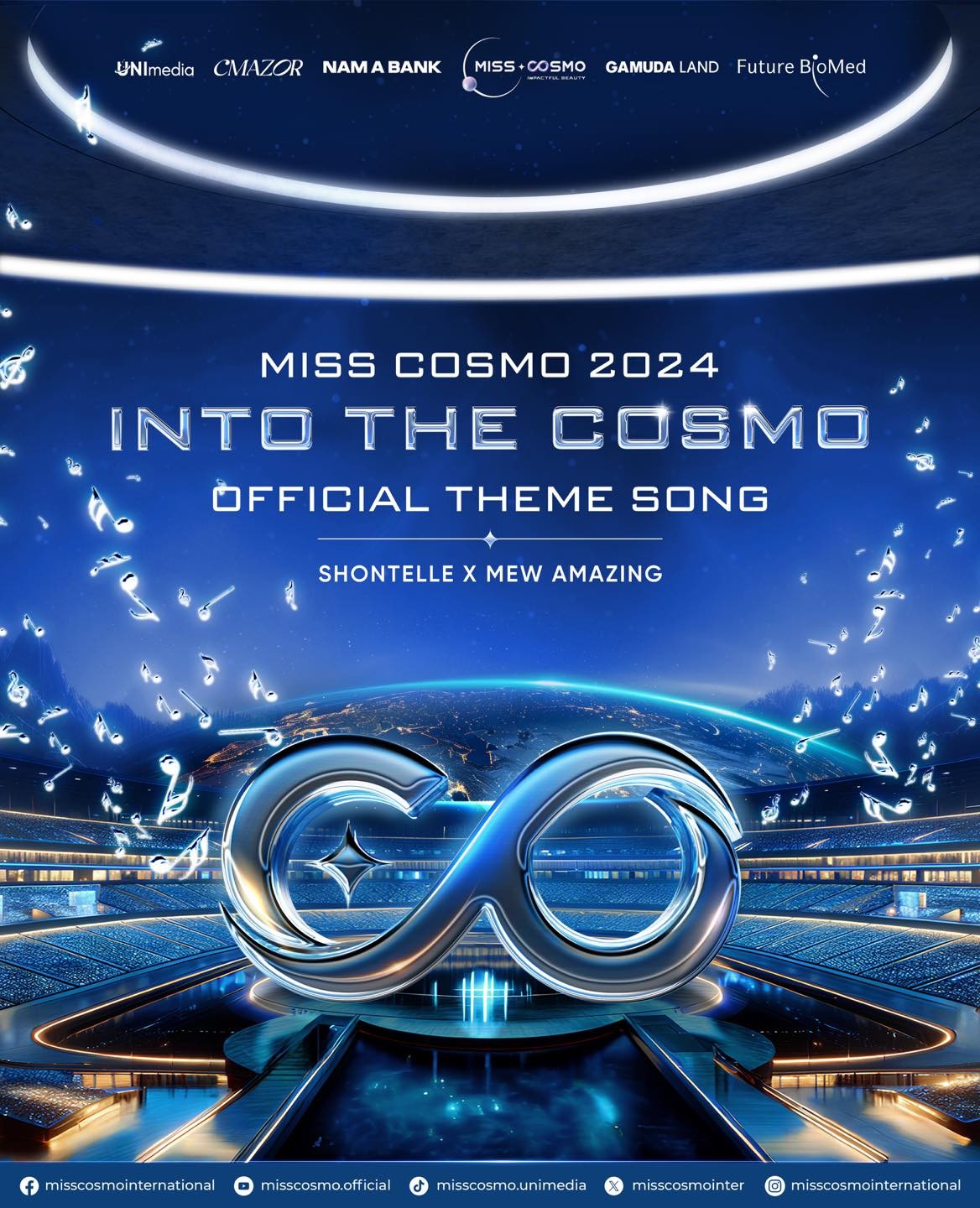 Chủ nhân của loạt hit quốc tế Shontelle trình diễn ca khúc chủ đề của 'Miss Cosmo 2024' trong đêm chung kết